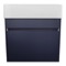 Small Floating Bathroom Vanity, Modern, Blue, 24